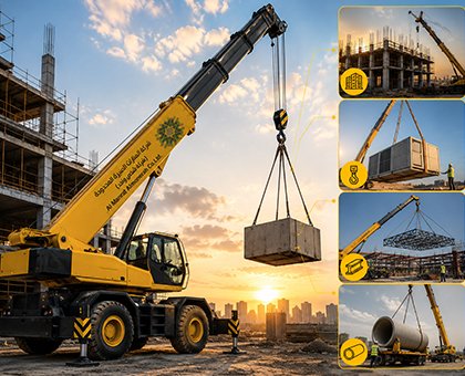 Lifting Cranes in Dammam: Types and Best Industrial Lifting Solutions