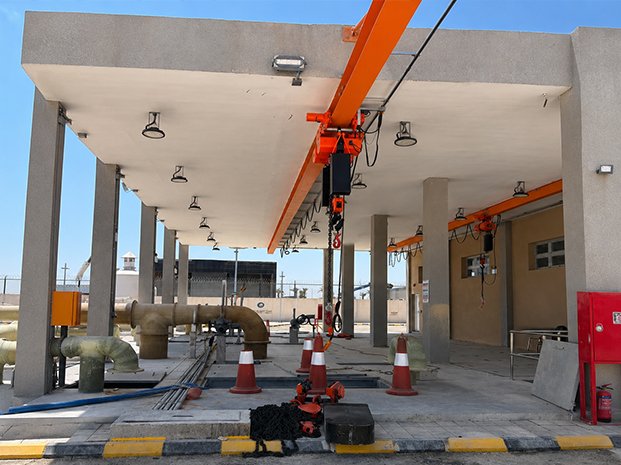 Monorail Crane Straight