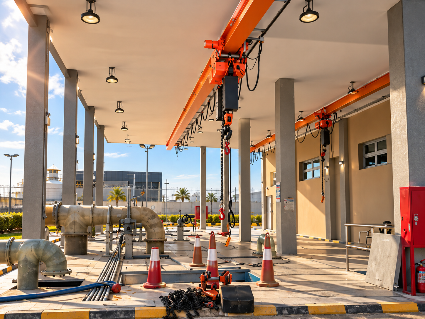 Monorail Crane Straight