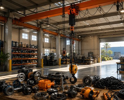 The Complete Guide to Choosing Spare Parts for Cranes and Industrial Lifting Equipment