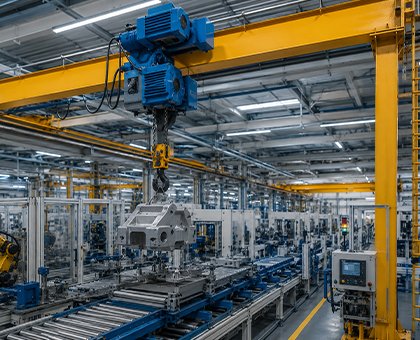 Features of Using Hoists and Electric Cranes in Production Lines