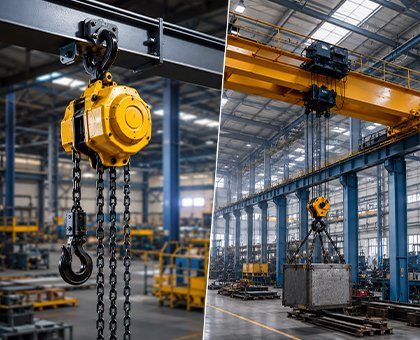 Advanced Lifting Technologies: Chain Hoists and Demag Cranes