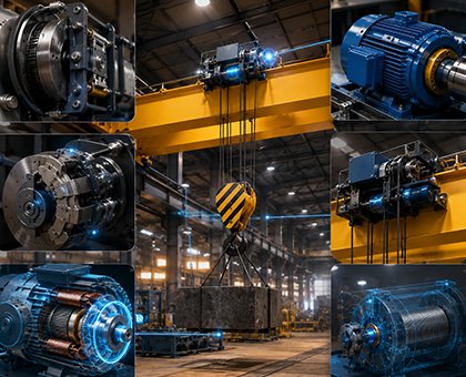 The Role of Brakes and Electric Motors in Ensuring Safe Crane Lifting Operations